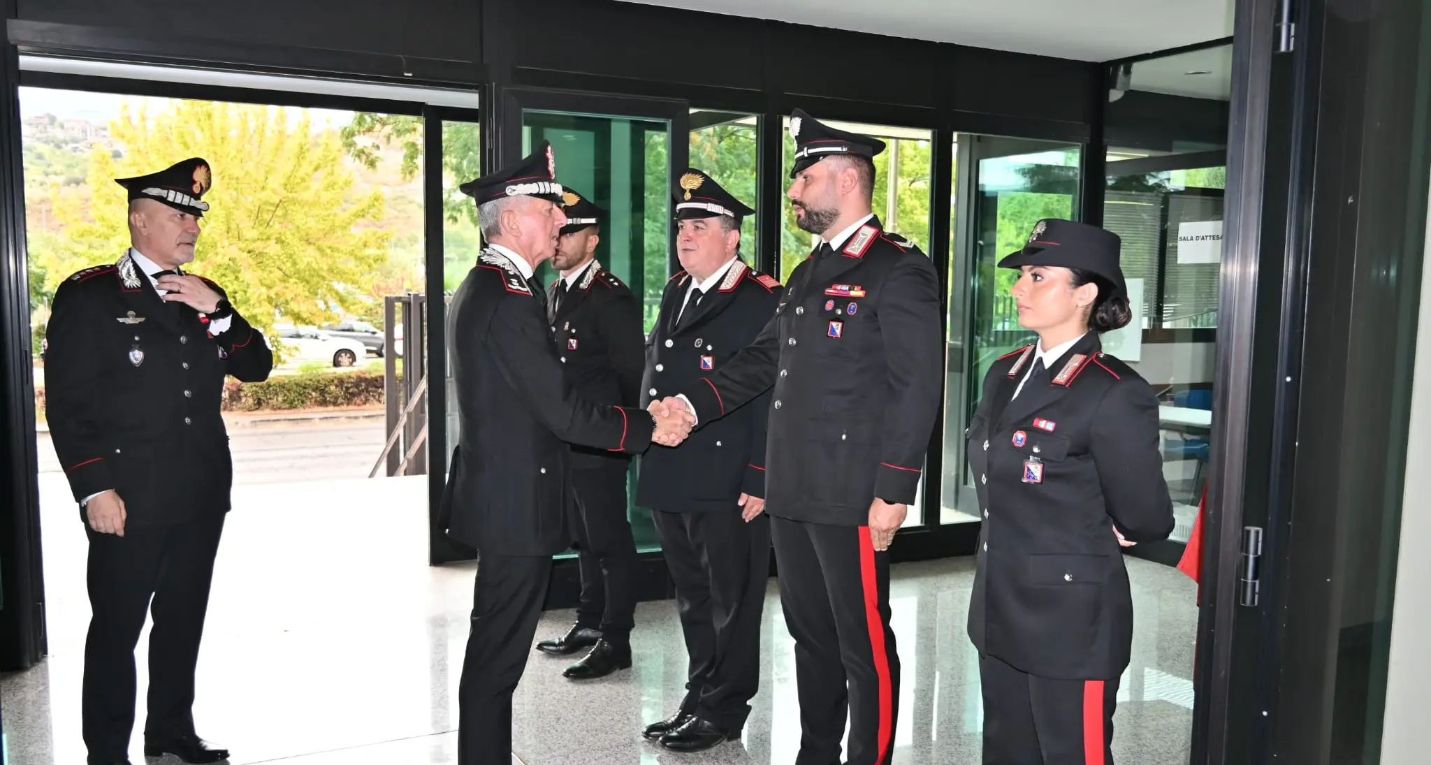 Carabinieri, Sciuto lascia la Calabria e saluta il Comando provinciale di Cosenza\n