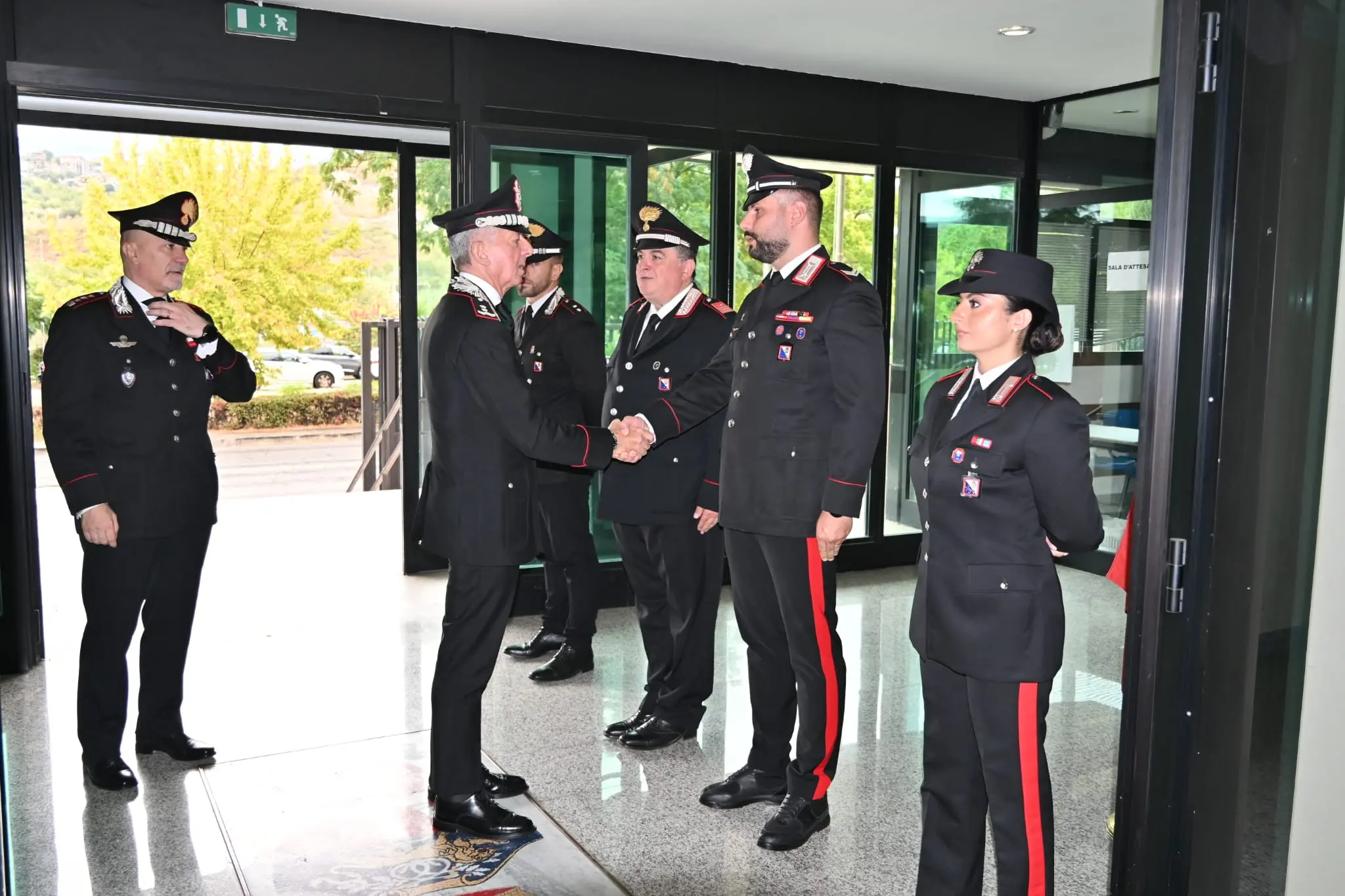 Carabinieri, Sciuto lascia la Calabria e saluta il Comando provinciale di Cosenza\n