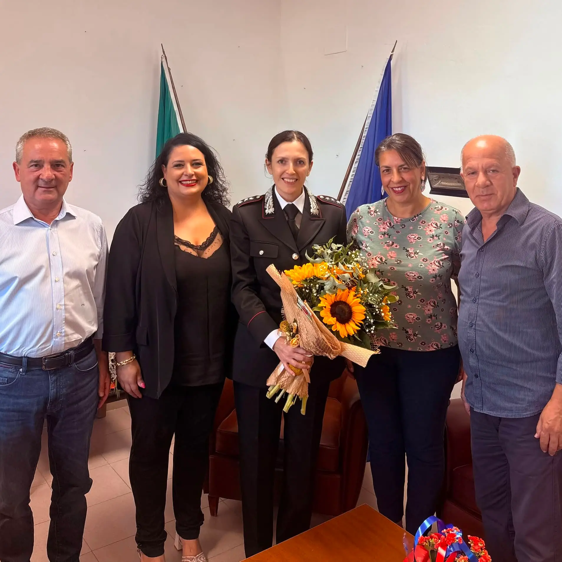 Girifalco, il gruppo “Visione Girifalco” incontra il nuovo Comandante dei Carabinieri Jessica Barattin\n\u00A0\n