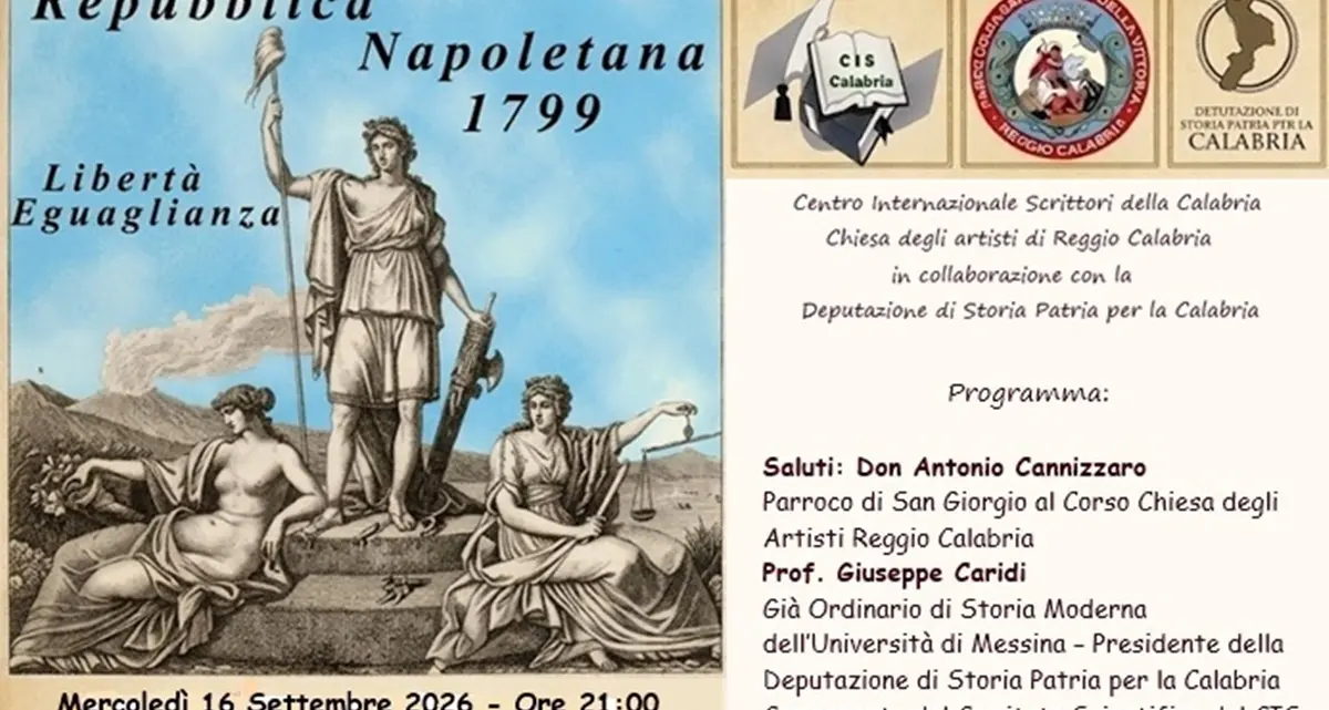 Donne protagoniste della Rivoluzione Partenopea del 1799 al centro del nuovo appuntamento con il Cis\n