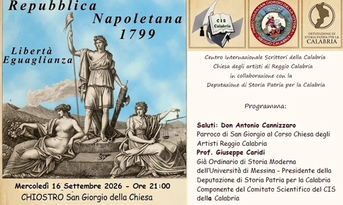Donne protagoniste della Rivoluzione Partenopea del 1799 al centro del nuovo appuntamento con il Cis\n