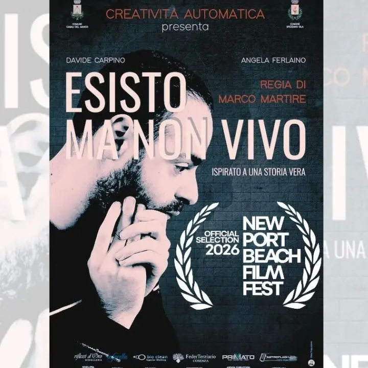 “Esisto ma non Vivo”, il film nato a Casali del Manco sarà proiettato in California\n