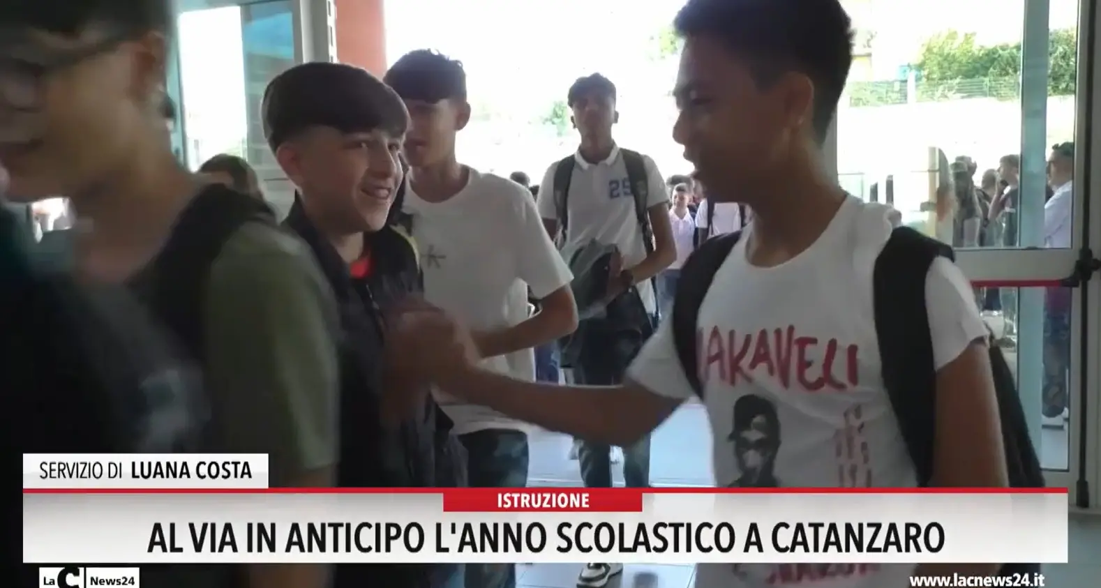 Al via in anticipo l'anno scolastico a Catanzaro
