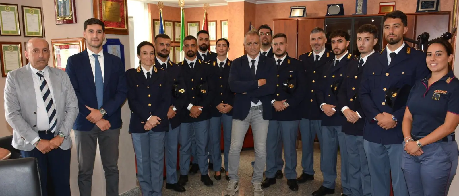 Polizia, dieci nuovi agenti nel Vibonese: sei unità destinate al futuro Commissariato di Tropea\n