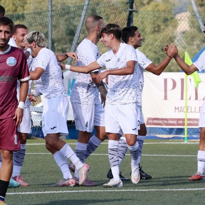 Promozione, ottimo esordio per la Soccer Montalto. Bria: «La squadra sta rispondendo bene»\n