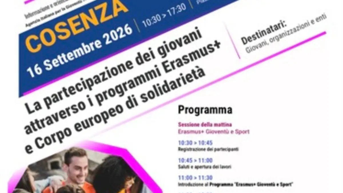 <p>Palestra di Progettazione Erasmus+ a Cosenza</p>\\n