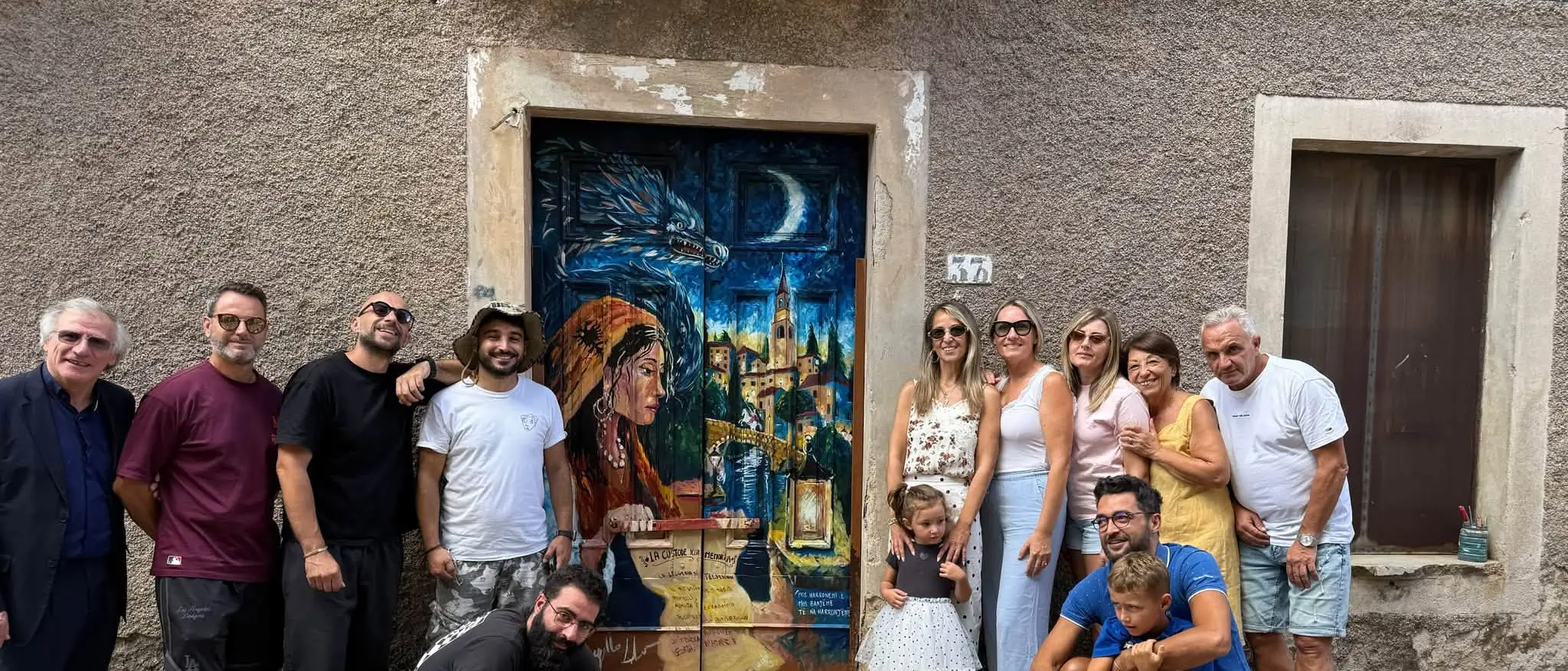 Porte d’Artista, a Caraffa le porte raccontano l’identità arbëreshë\n