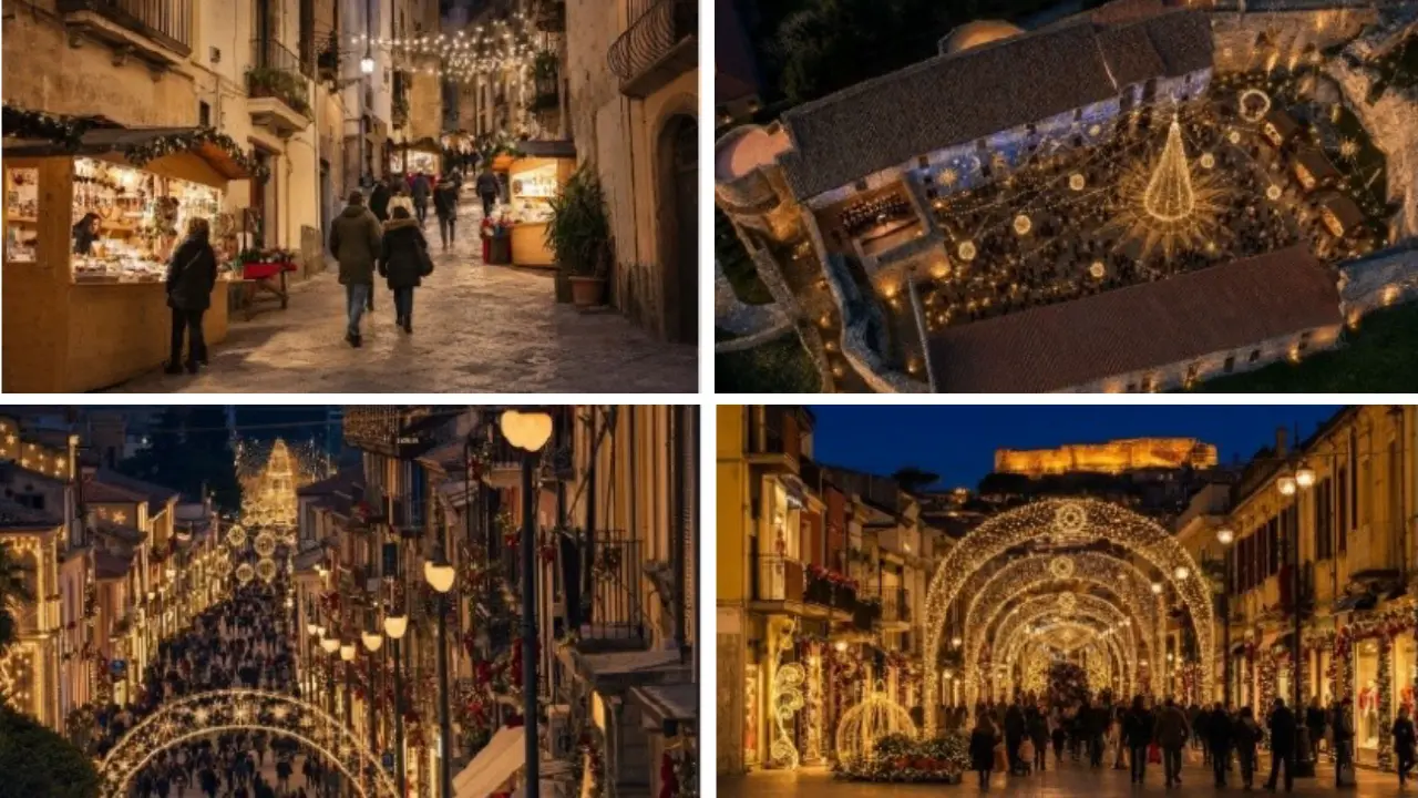 “Vibo si riaccende”, il progetto di LAB89900 per rilanciare il Natale: dall’itinerario illuminato\u00A0fino al Castello al mercatino nei vicoli\n