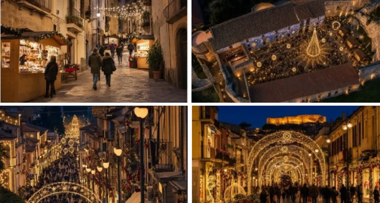 “Vibo si riaccende”, il progetto di LAB89900 per rilanciare il Natale: dall’itinerario illuminato\u00A0fino al Castello al mercatino nei vicoli\n