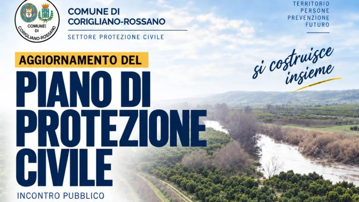 <p>Incontro sul Piano comunale di Protezione civile a Rossano</p>\\n