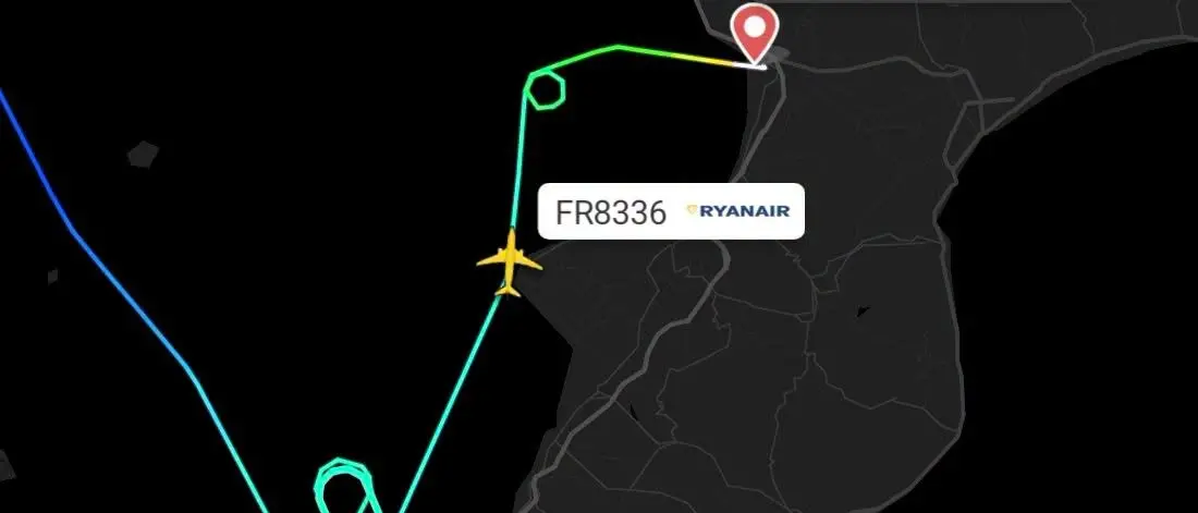 Maltempo, volo Ryanair Milano - Reggio dirottato nella notte a Lamezia\n