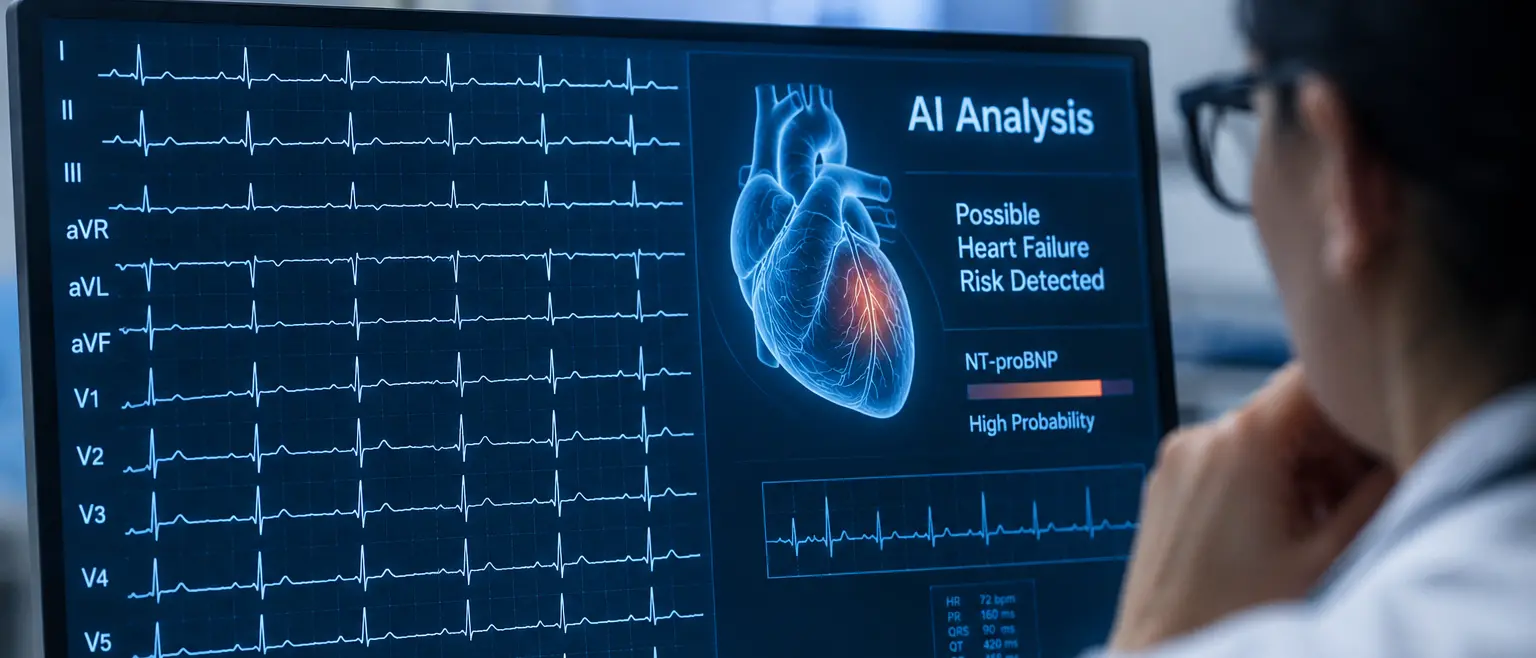 Cuore, l’intelligenza artificiale può scoprire lo scompenso dall’elettrocardiogramma: decisivo lo studio con l’Unical\n