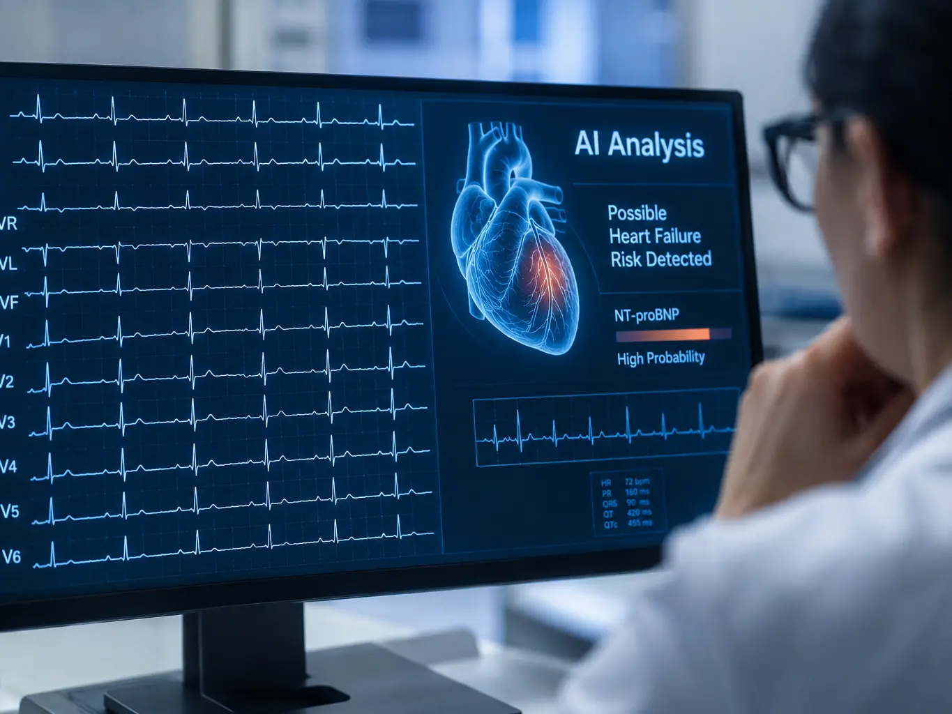 Cuore, l’intelligenza artificiale può scoprire lo scompenso dall’elettrocardiogramma: decisivo lo studio con l’Unical