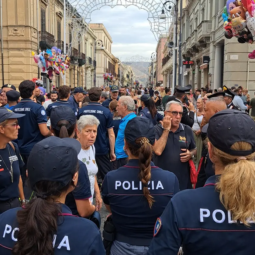 Feste Mariane a Reggio, le forze dell’Ordine in campo per garantire la sicurezza e il\n