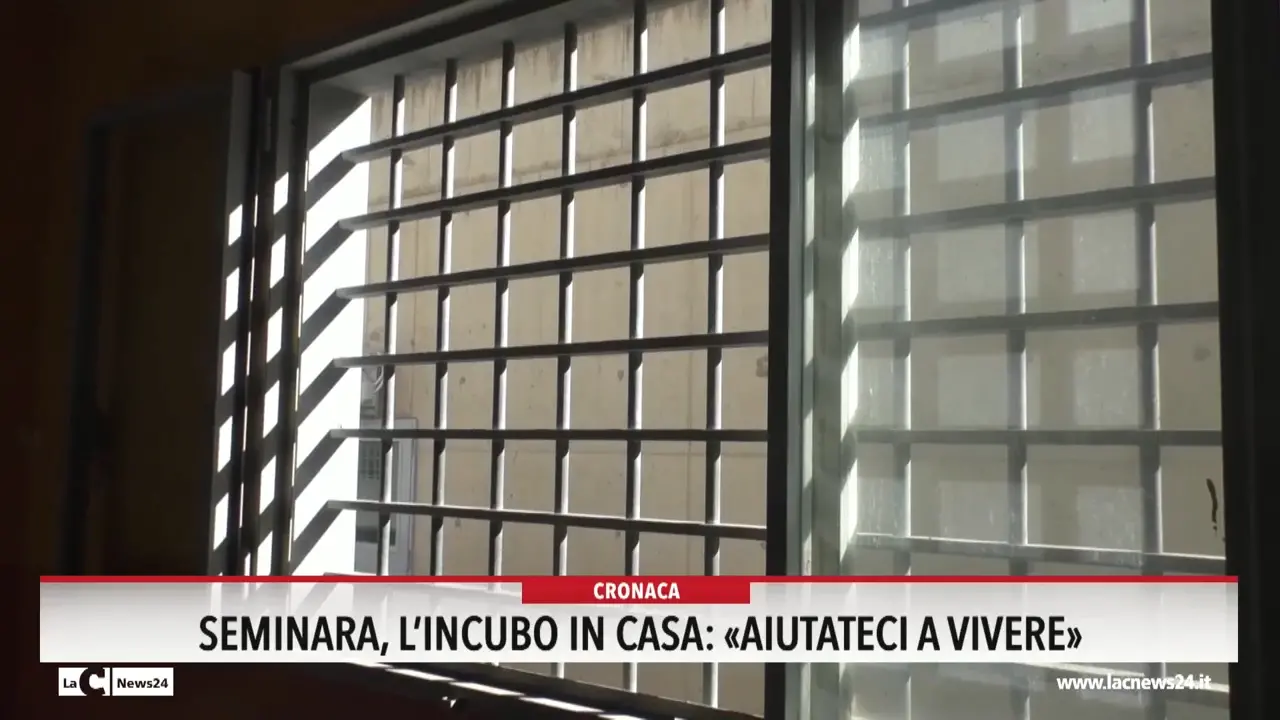 Seminara, l'incubo in casa: «Aiutateci a vivere»