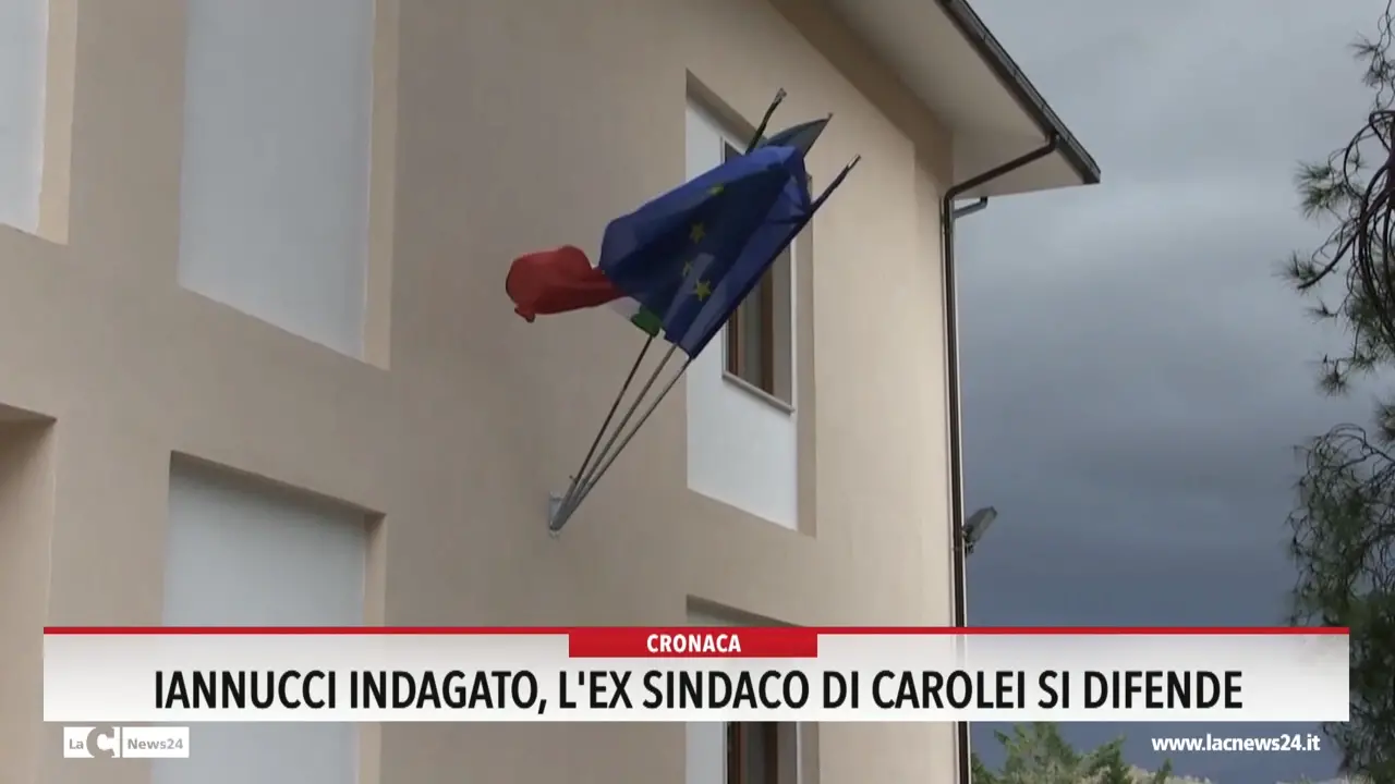 Iannucci indagato, l'ex sindaco di Carolei si difende