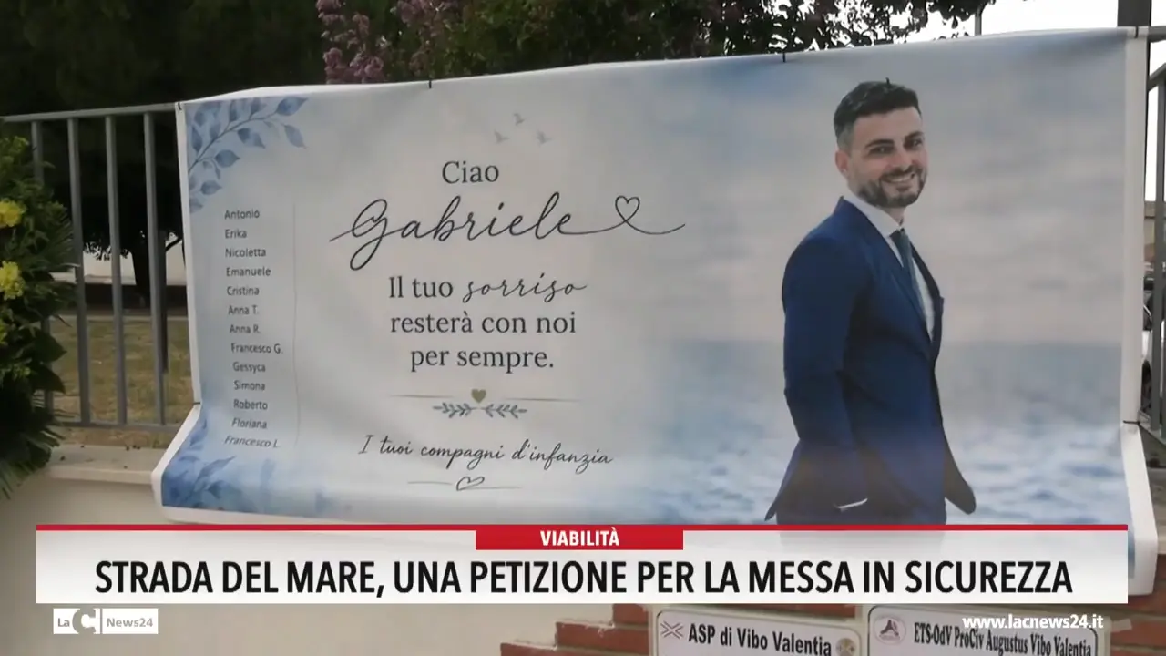 Strada del mare, una petizione per la messa in sicurezza