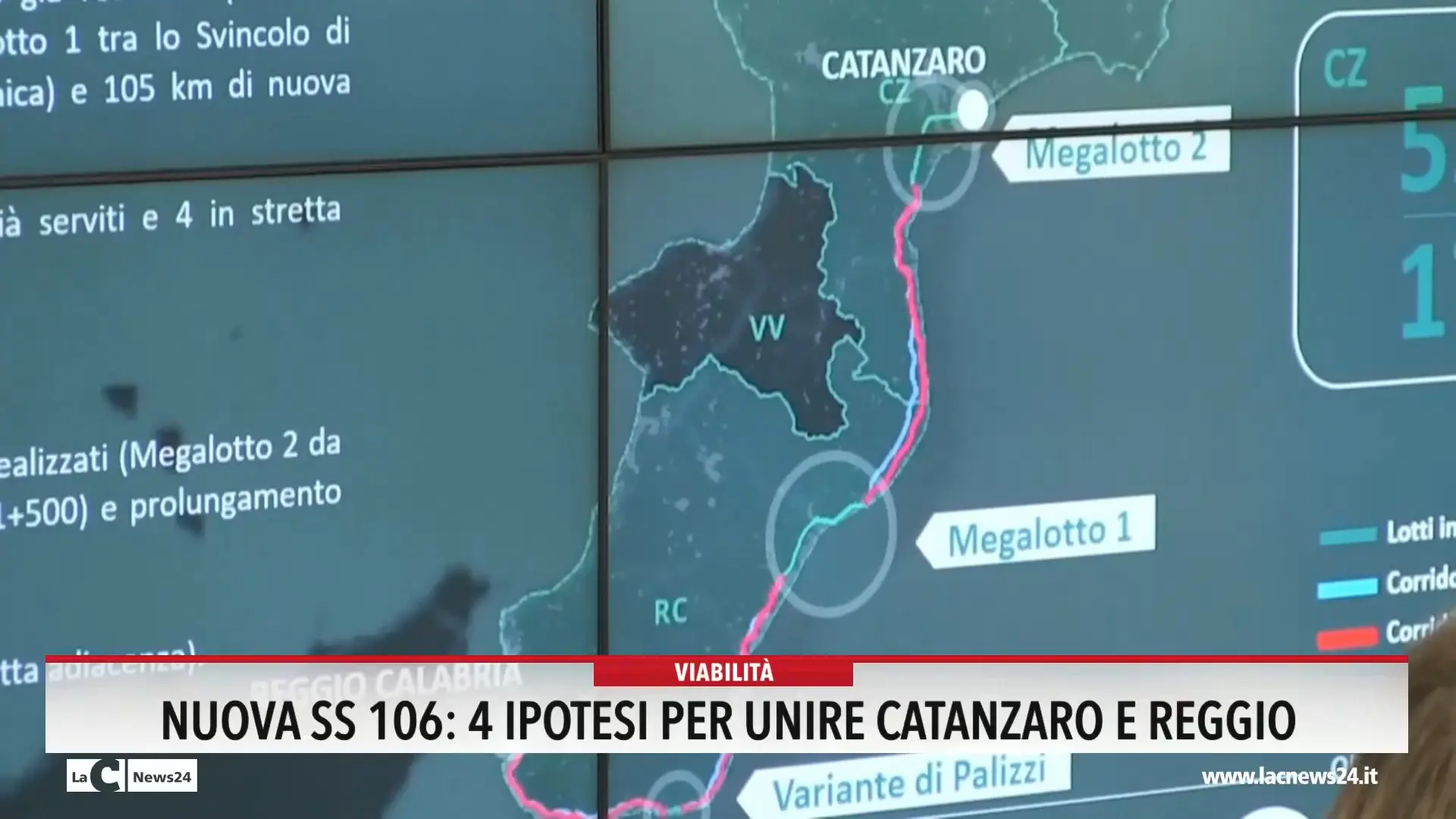 Nuova SS 106, 4 ipotesi per unire Catanzaro e Reggio