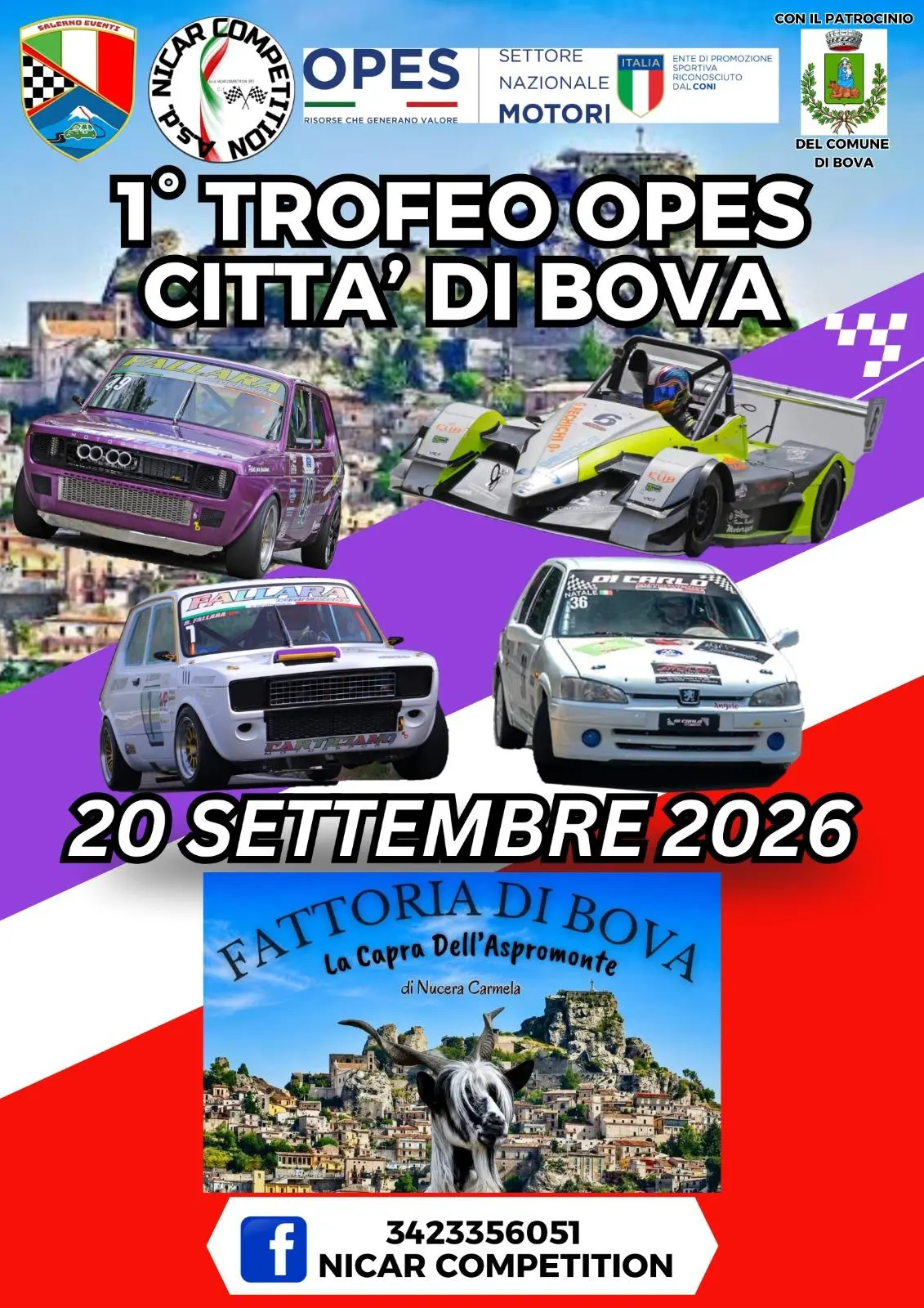 Trofeo “Opes Città di Bova”, gara pronta al via\n