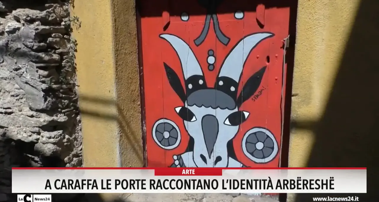 A Caraffa le porte raccontano l'identita arbereshe