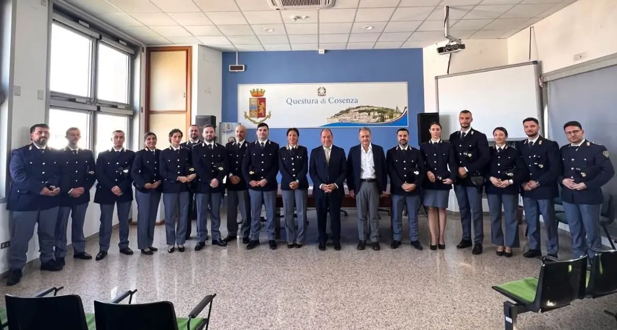 Cosenza, 35 nuovi agenti in Questura e nei Commissariati: diciassette destinati a Diamante\n