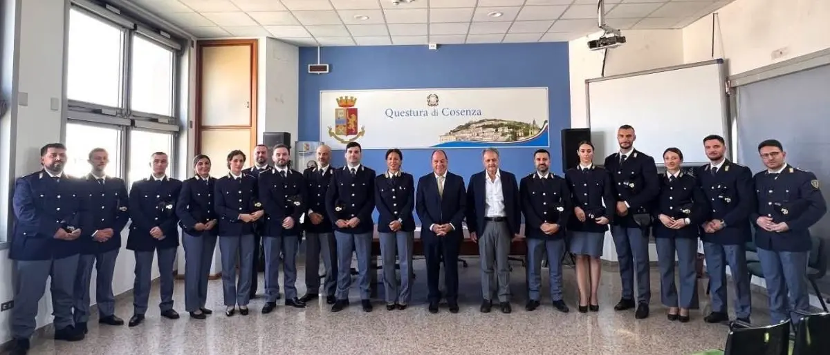 Cosenza, 35 nuovi agenti in Questura e nei Commissariati: diciassette destinati a Diamante\n