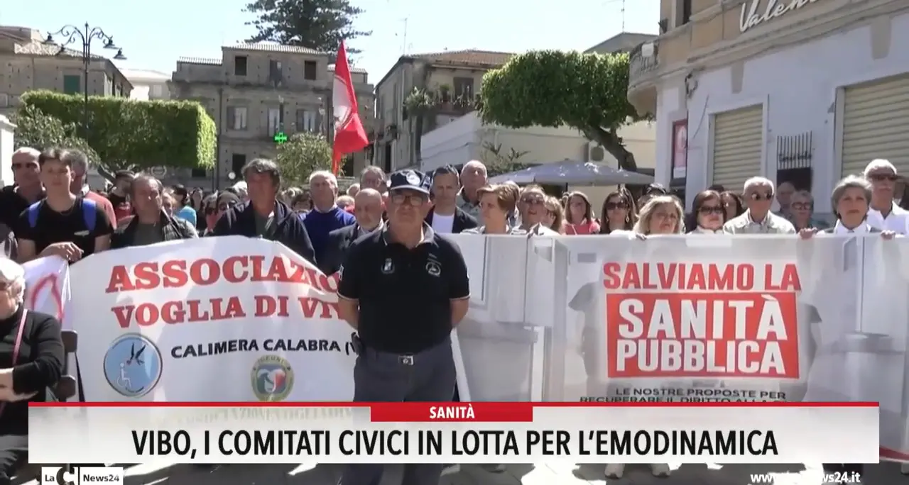 Vibo, i comitati civici in lotta per l'emodinamica