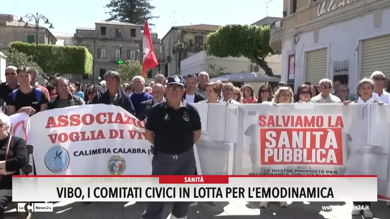 Vibo, i comitati civici in lotta per l'emodinamica
