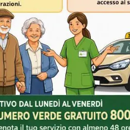 Bonifati, attivo il “Taxi Sociale”: trasporti e consegne per anziani e persone fragili\n