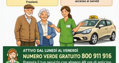Bonifati, attivo il “Taxi Sociale”: trasporti e consegne per anziani e persone fragili\n