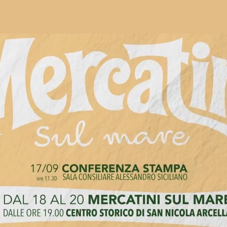 San Nicola Arcella, tre giorni di “Mercatini sul mare” tra artigianato, libri e musica\n\n\n