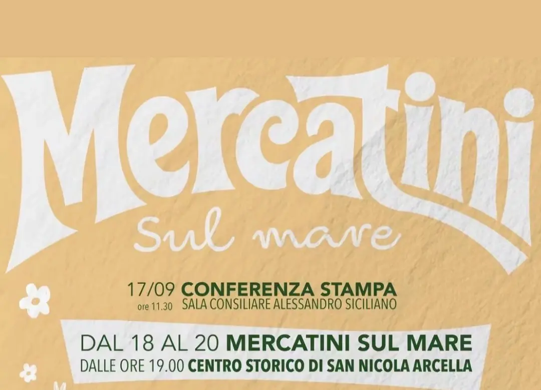 San Nicola Arcella, tre giorni di “Mercatini sul mare” tra artigianato, libri e musica\n\n\n