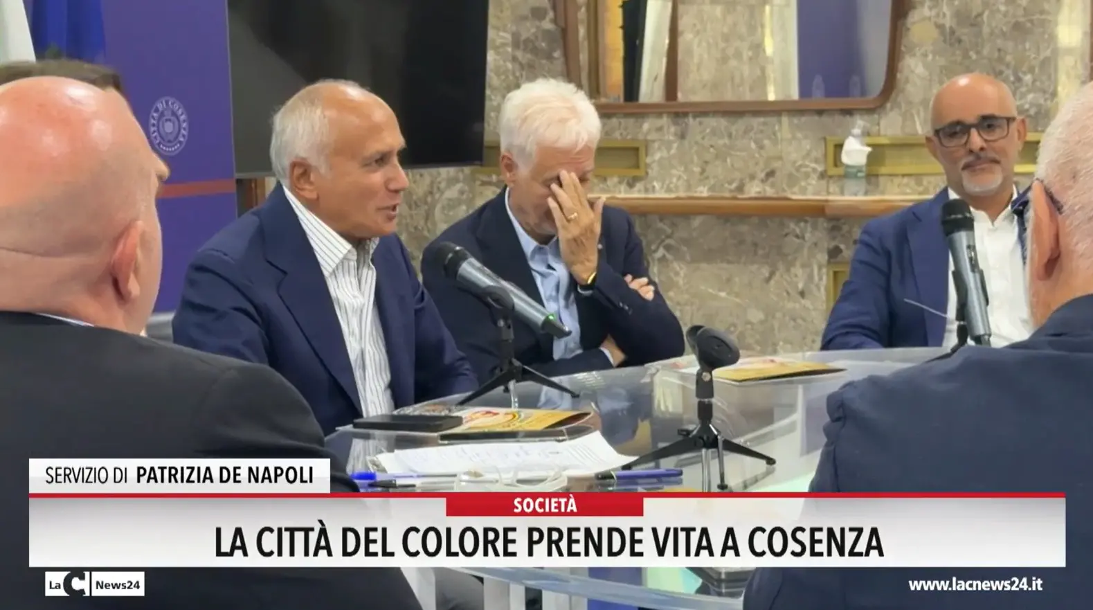 La città del colore prende vita a Cosenza