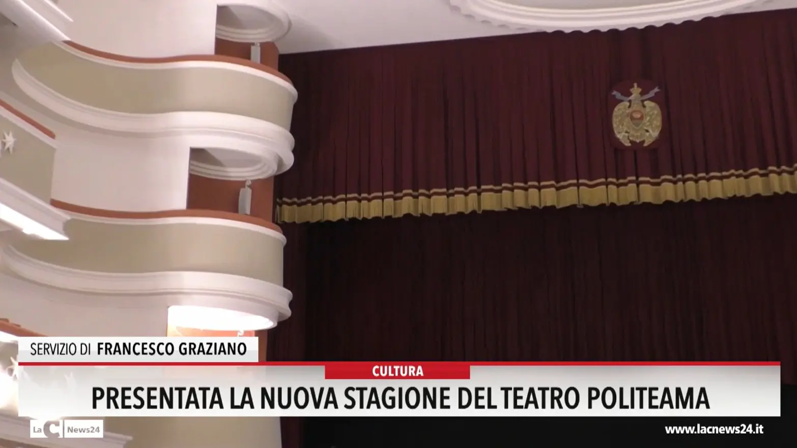 Presentata la nuova stagione del teatro Politeama
