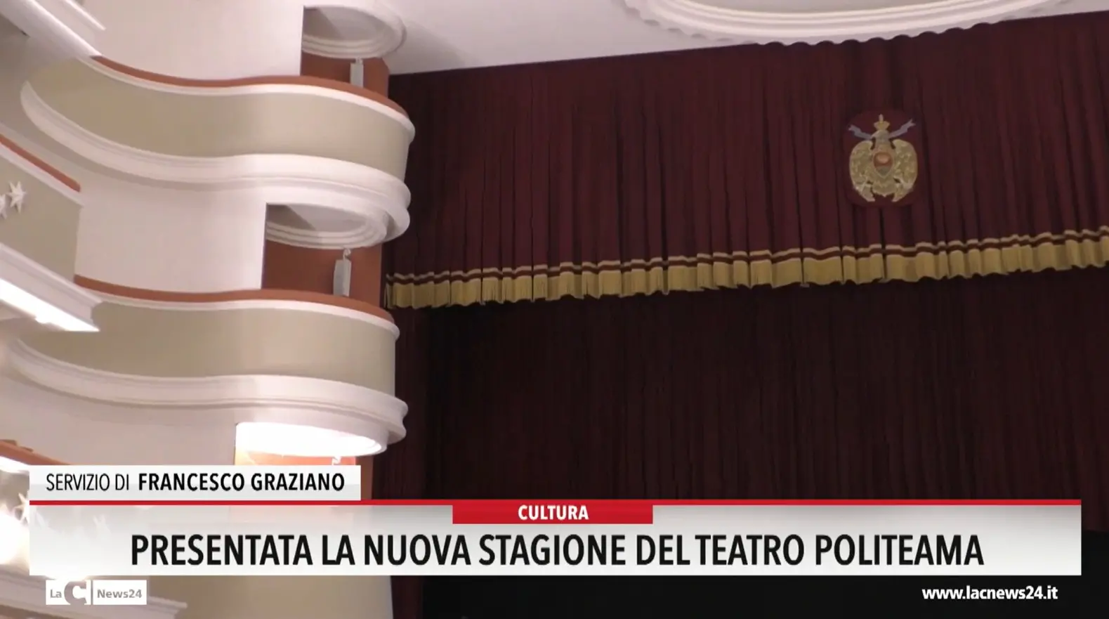 Presentata la nuova stagione del teatro Politeama