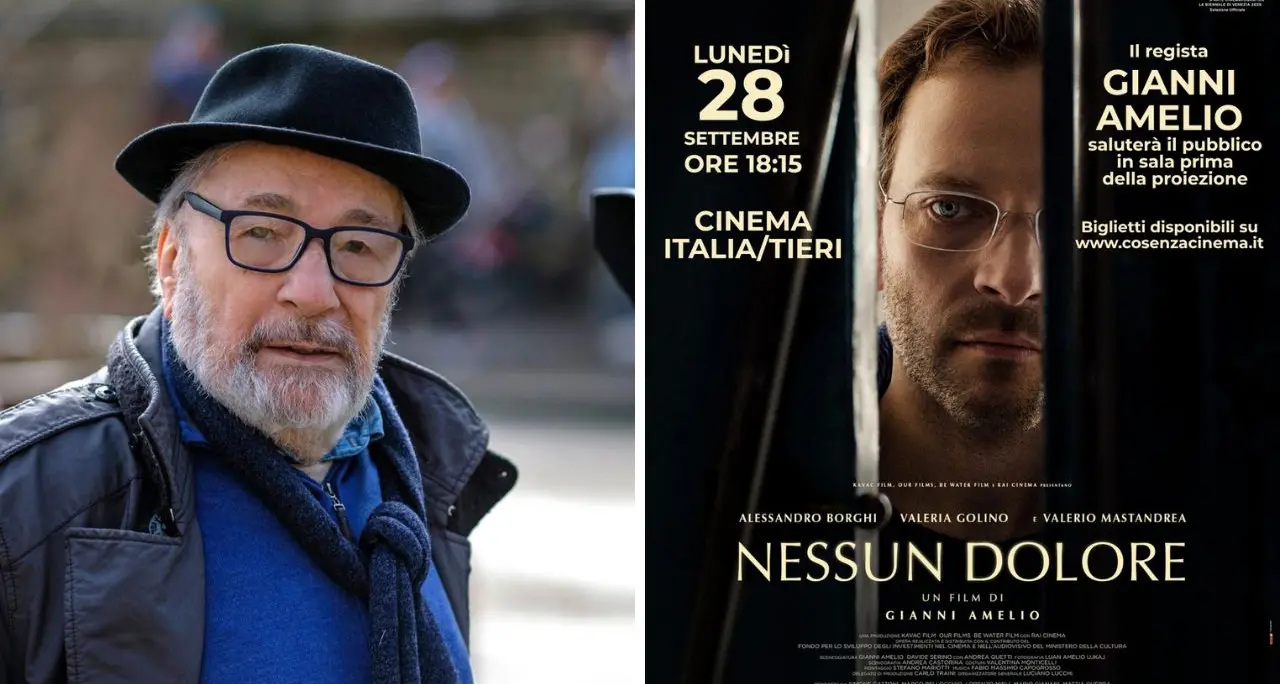 Cosenza, Gianni Amelio al Cinema Italia per presentare “Nessun dolore”\n