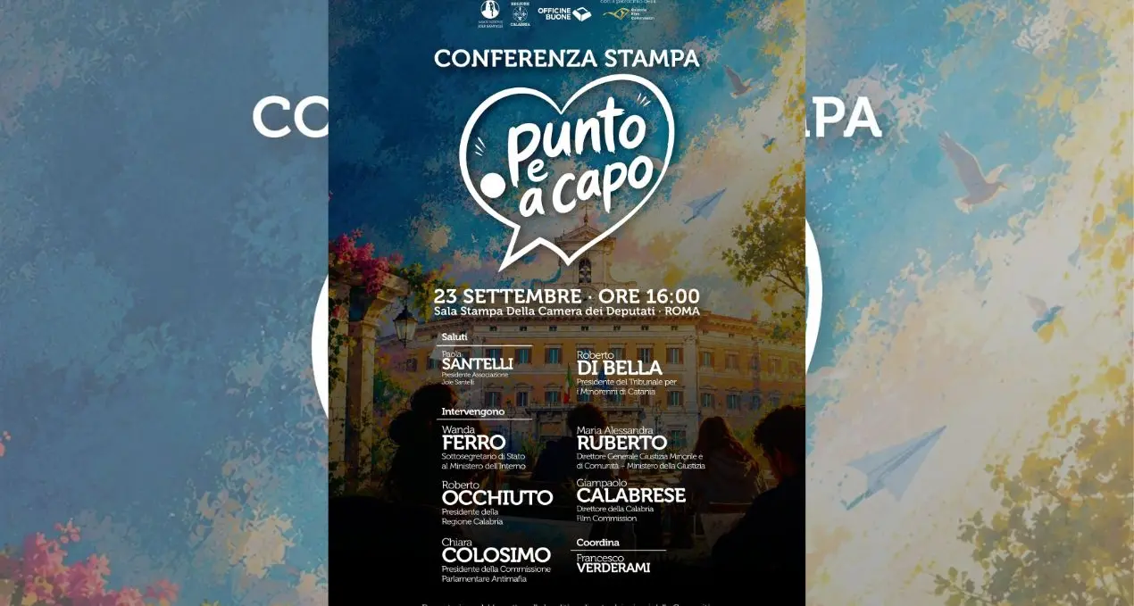 “Punto e a Capo”, dai ragazzi della\u00A0comunità minorile di Catanzaro un fumetto animato sulla legalità\n