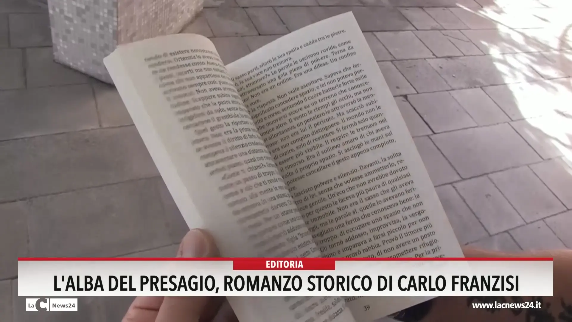L'alba del presagio, romanzo storico di Carlo Franzisi