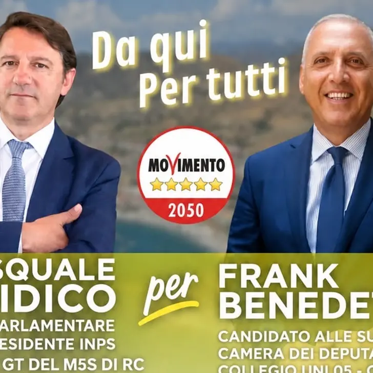Suppletive, doppio appuntamento a Scilla e a Reggio con il professore Tridico a sostegno di Frank Benedetto\n