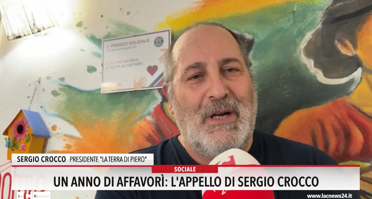 Un anno di Affavorì: l'appello di Sergio Crocco