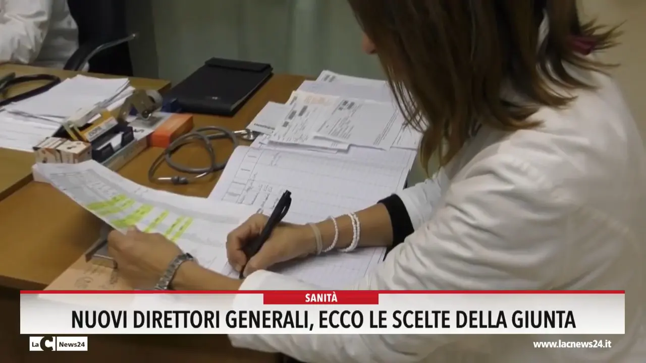 Nuovi direttori generali, ecco le scelte della Giunta