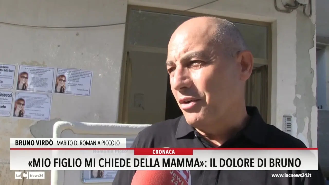 «Mio figlio mi chiede della mamma»: il dolore di Bruno