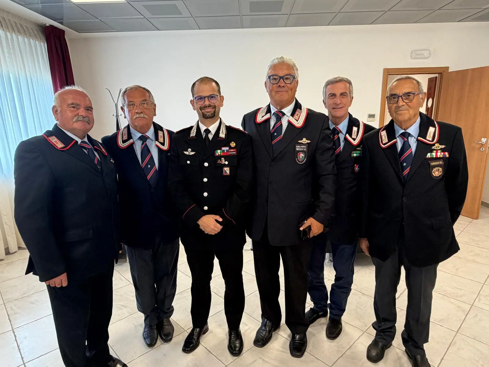 Lamezia Terme, il nuovo comandante del gruppo Carabinieri incontra il direttivo Anc\n