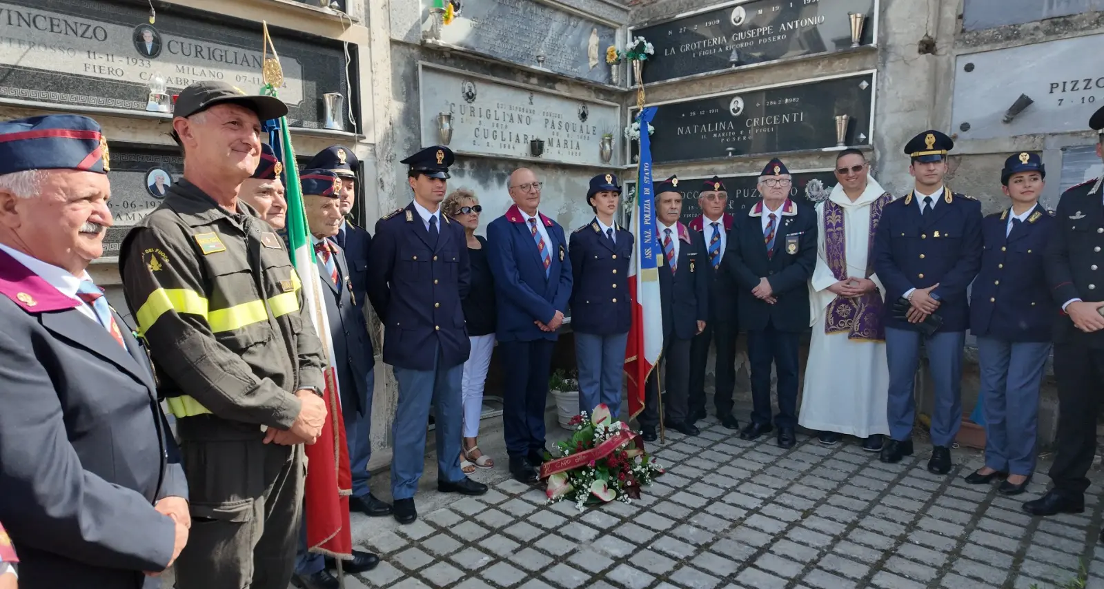 Monterosso ricorda il brigadiere Vincenzo Curigliano che\u00A0morì durante i moti di Reggio Calabria\n