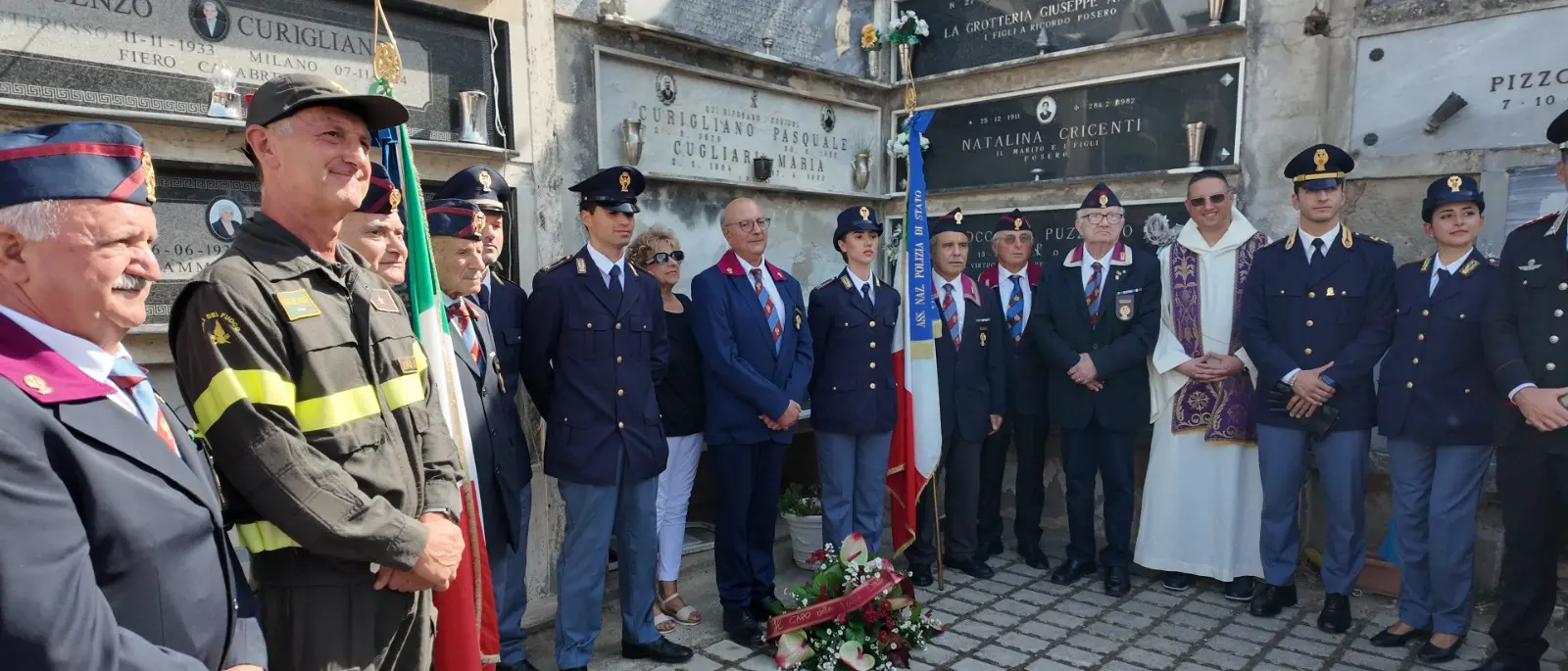 Monterosso ricorda il brigadiere Vincenzo Curigliano che\u00A0morì durante i moti di Reggio Calabria\n