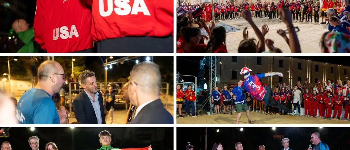 Corigliano-Rossano, la notte delle sedici bandiere apre gli Europei di taekwondo ITF\n