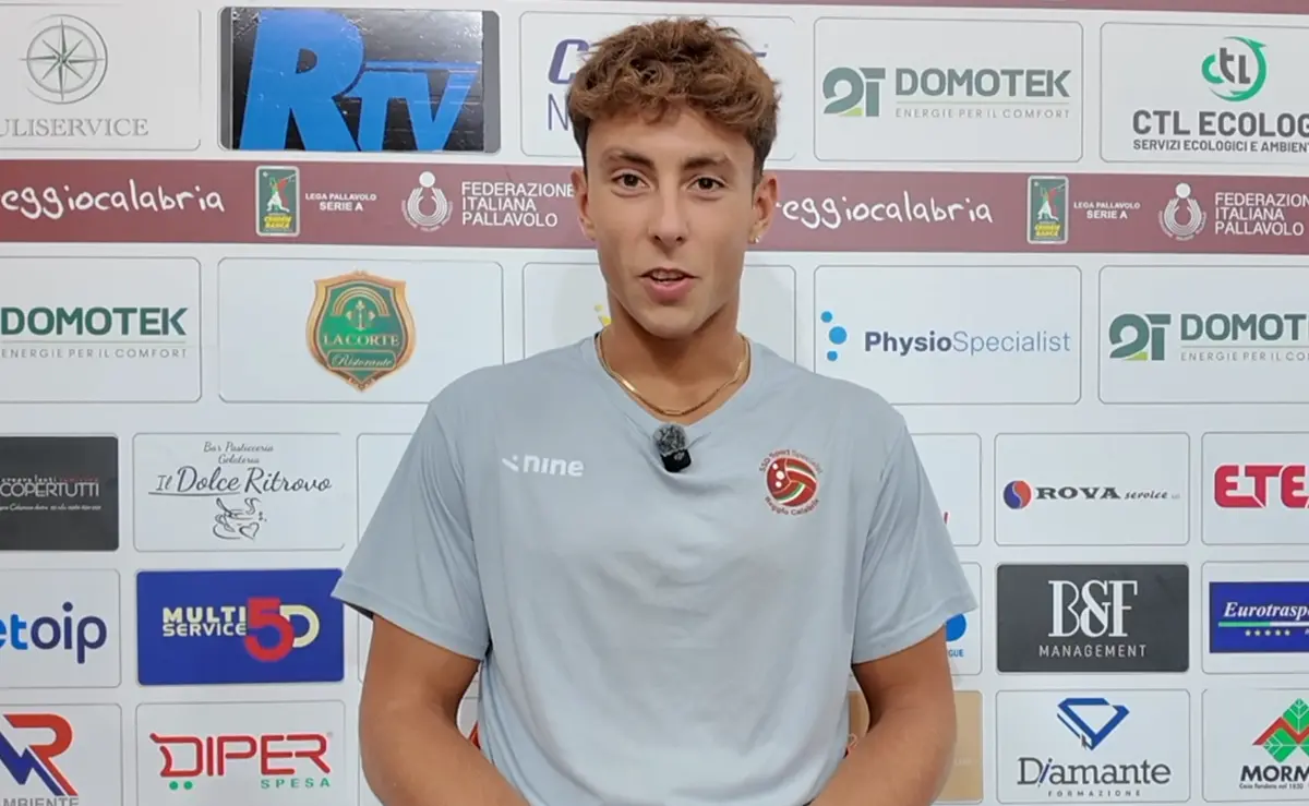 Domotek volley, arriva Riccardo Iervolino: «Reggio\u00A0è bellissima e il\u00A0gruppo è unito»\n