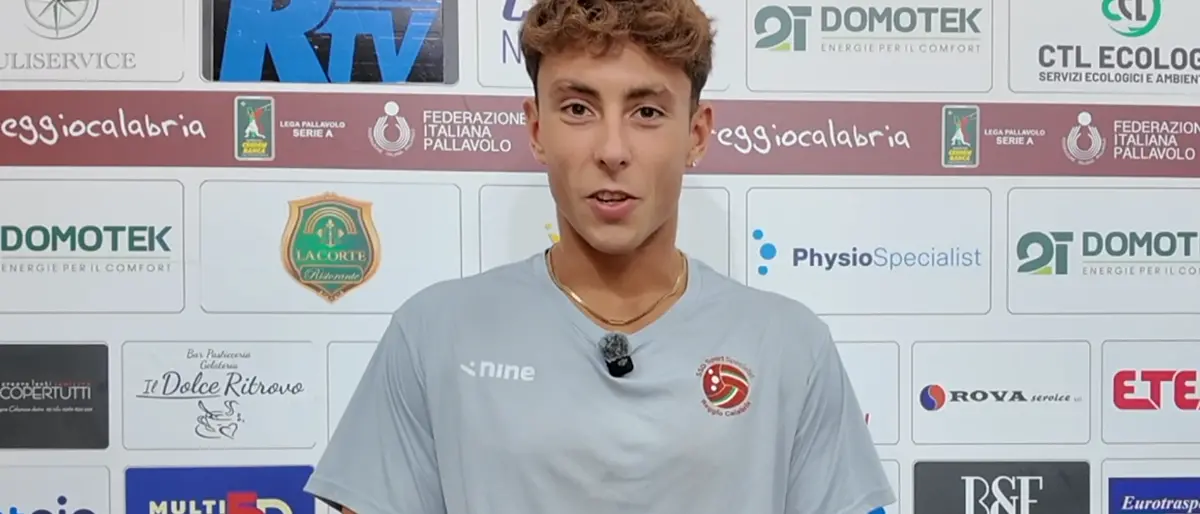 Domotek volley, arriva Riccardo Iervolino: «Reggio\u00A0è bellissima e il\u00A0gruppo è unito»\n