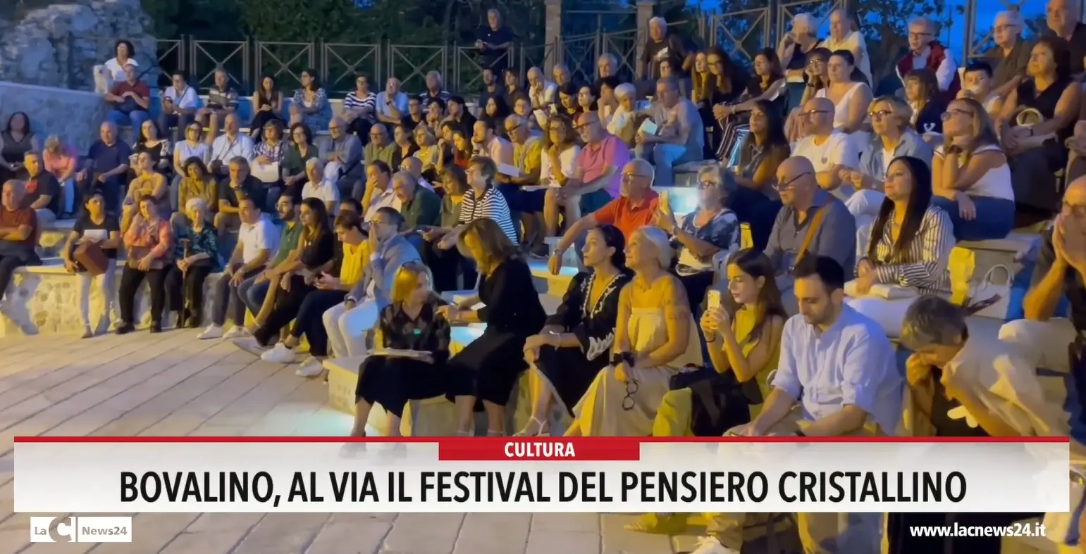 Bovalino, al via il Festival del pensiero cristallino