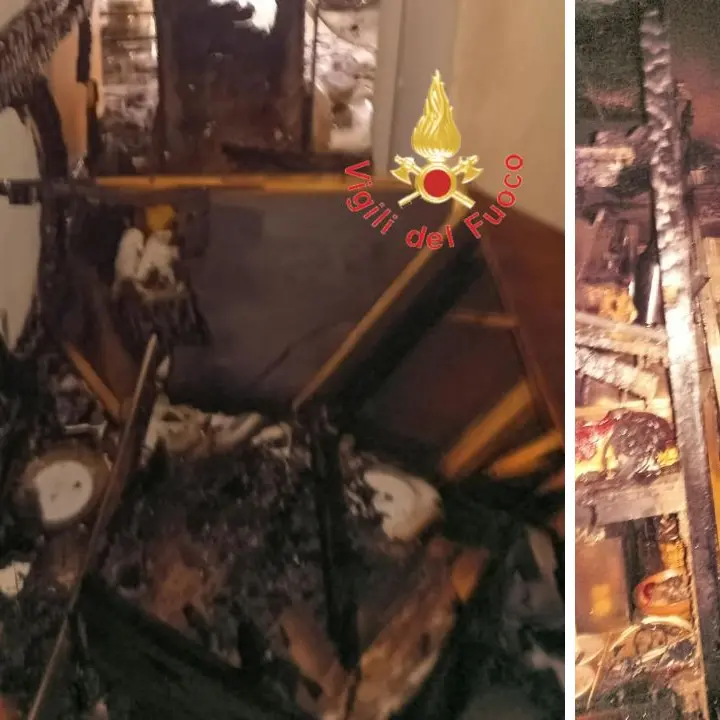 Incendio in un appartamento a Lamezia, i vigili del fuoco soccorrono tre persone e un cagnolino\n